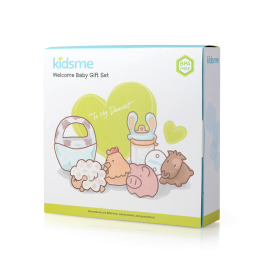 Welcome Baby Gift Set (Bath Farm Animals)