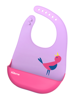 Easy Clean Bib - Lavender